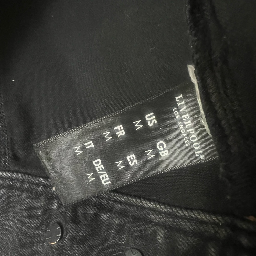 Liverpool Charcoal/black Denim Jacket - Picture 2 of 3